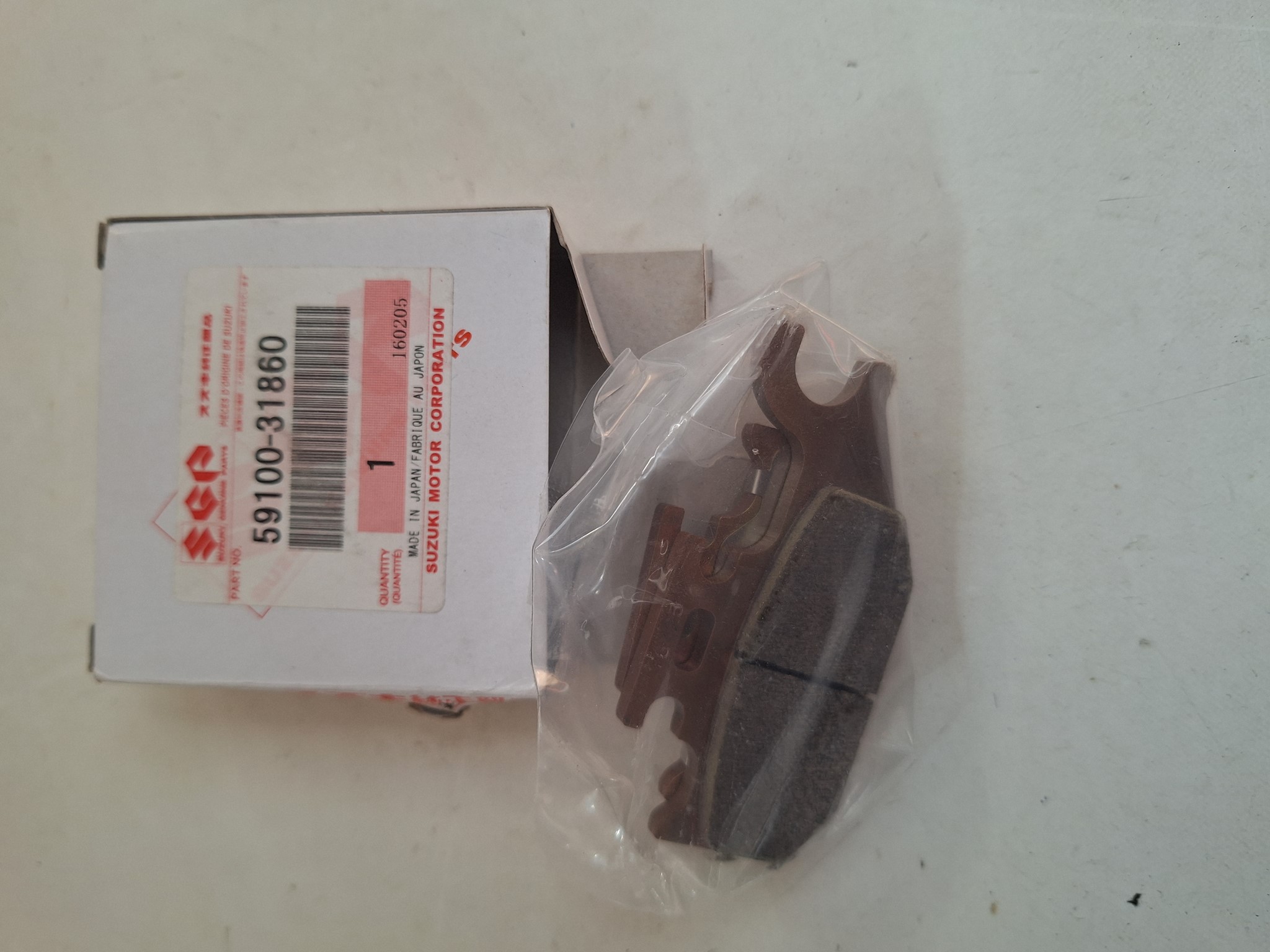 Bild von SUZUKI  BREMSBELAG  59100-31860